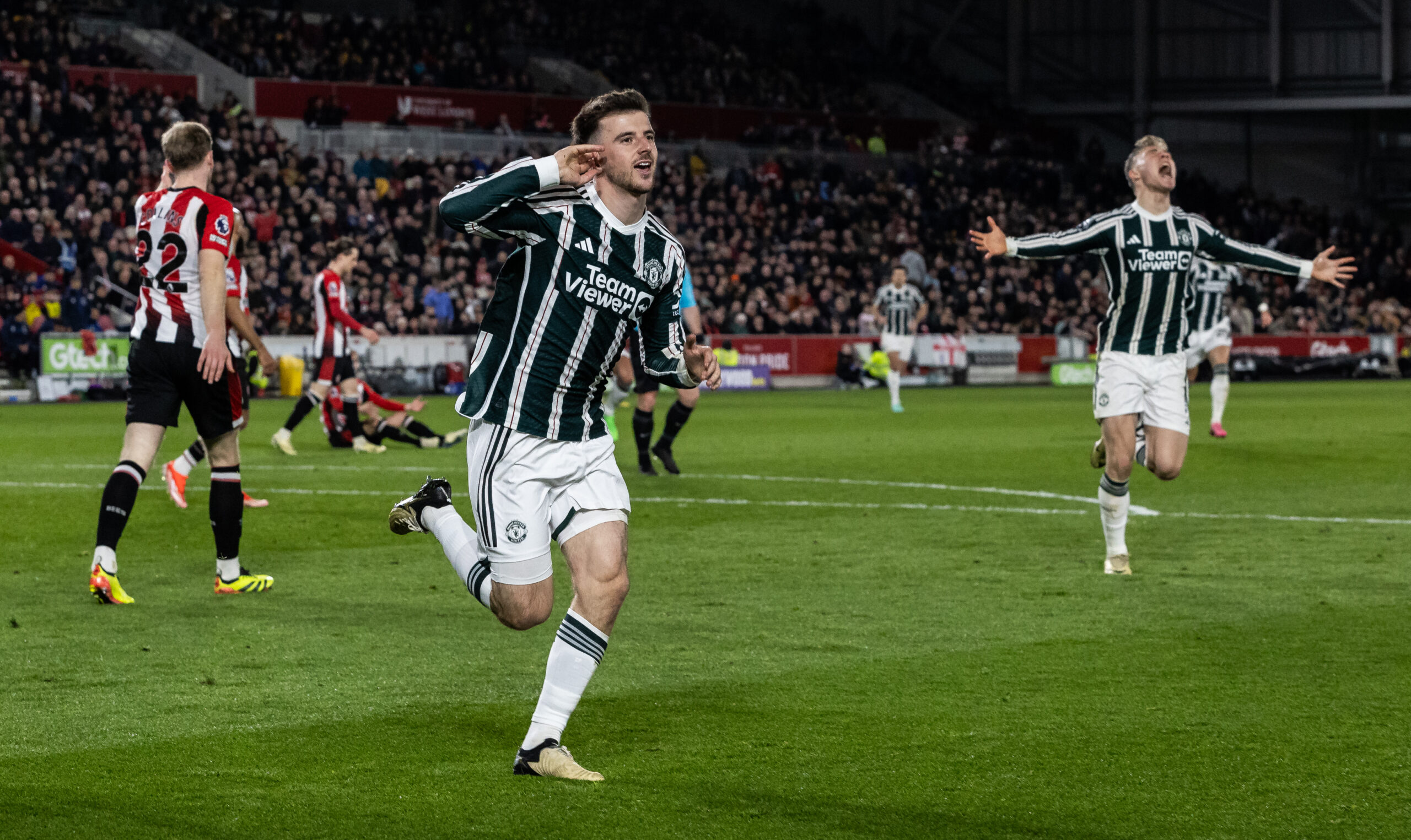 “SALVAGING HOPE: Mason Mount Strikes First Goal Since 2022 as Brentford Secure Dramatic 99th-Minute Equalizer Against Man Utd”  ‎