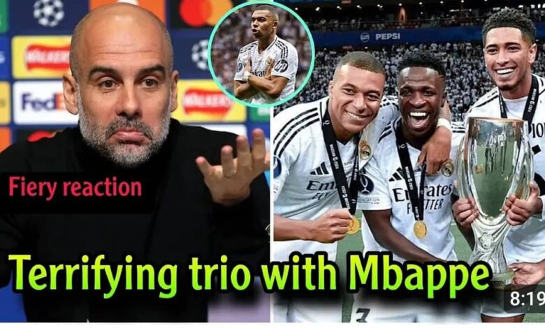 They looks scary but I’m not afraid of them,I pray we meet again in the champion league”, Pep Guardiola comments on Madrid Trio