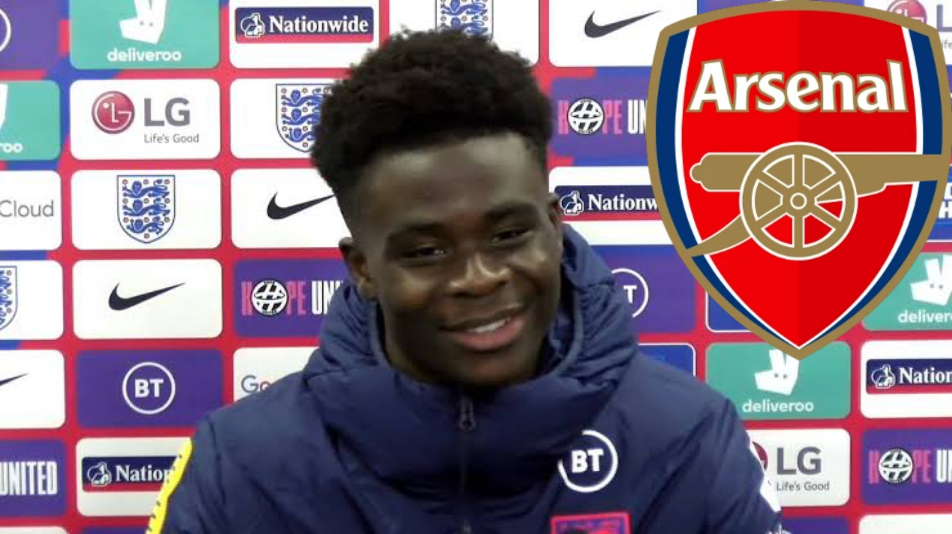 “He’s like a twins to me and he knows when and where to pass ball…I can’t wait to see him here”: Bukayo Saka express his feelings about 23-year old striker joining Arsenal as personal terms already agreed